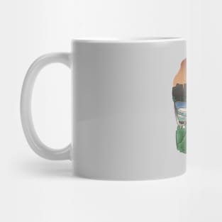 (Black Text) Space Needle Mug